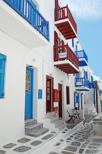 Ville de Mykonos Grèce Hôtel préféré Booking.com