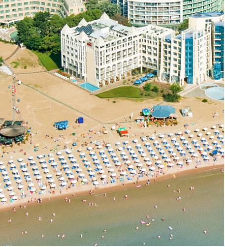Plage ensoleillée Bulgarie Hôtel préféré Booking.com